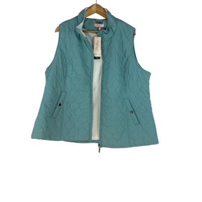 Millers Woman - Dusty Jade Quilted Vest (Size 20)