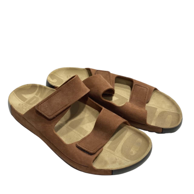 Ecco Mens Sandals Size 46 Beige / Black  / Brown 