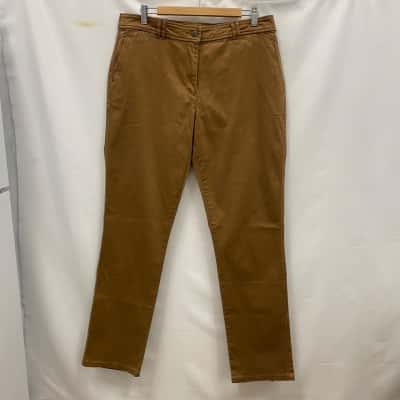 Blue Illusion Women's Pants Size L Brown 
