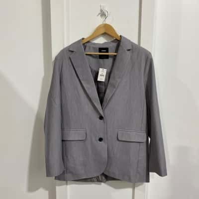 Cotton On-Mens-Size XS/S-Blazer-Grey Melange