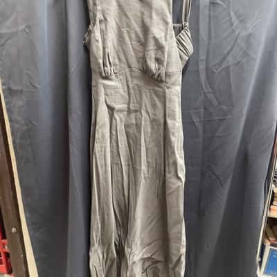 Country Road Womens Size 8 Cut Away Column Dress - Mushroom