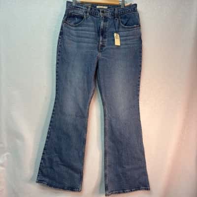 Levi Strauss & Co. Mens  Size 32 Wide Leg Jeans Blue 