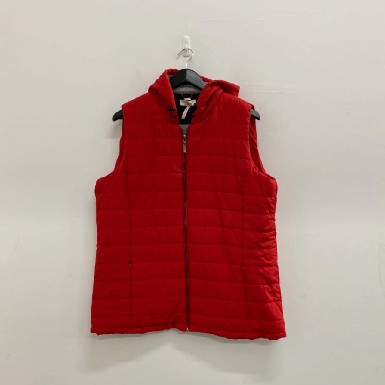 Millers Womens Size 18 Vest Jacket Red (s)