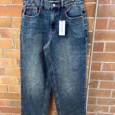 Glassons Womens  Size 8 Mid Rise Baggy Fit 