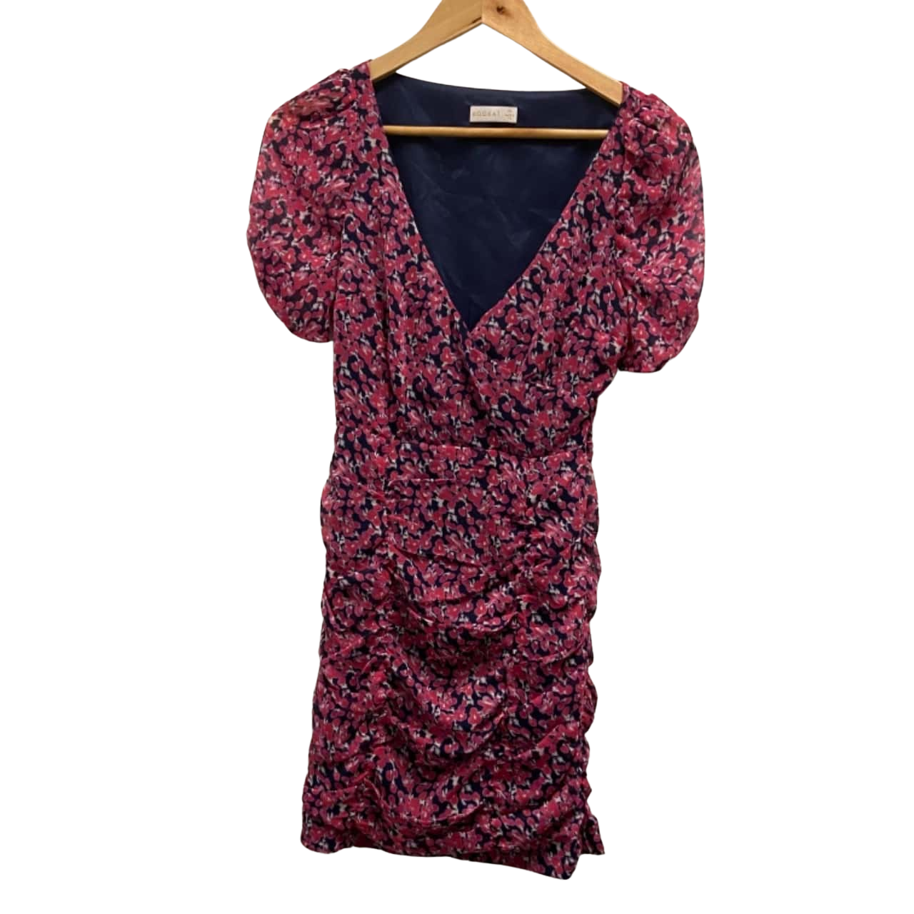 Kookai Womens Size 34 Floral Dress / Mini Dress Floral / Pink (s)