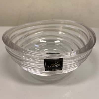 Rogaska 4 Elements (Water) Mini Crystal Bowl