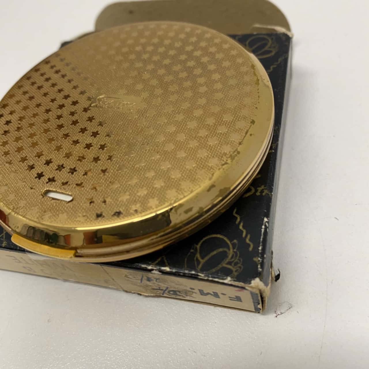 Stratton Square Solid Powder Compact Stratton Vintage Powder Compact(s)