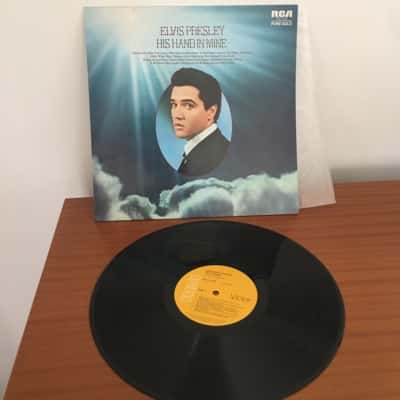 12” Vinyl Elvis His Hand In Mine