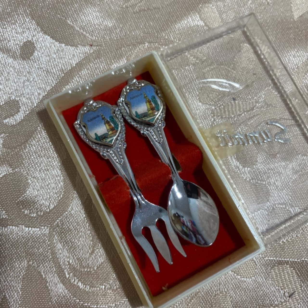Adelaide Souvenir Spoon/Fork