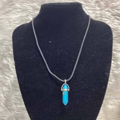  Womens Sterling Silver Earrings & Silver tone Pendant Necklace 