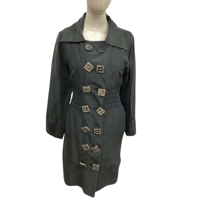 Talulah Womens  Size 10 Open Jacket Grey 