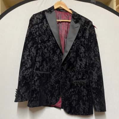  Mens  Size 16 Black  Blazer