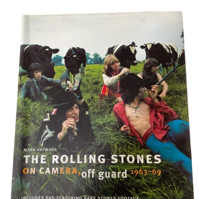 The Rolling Stones On Camera Off Guard Hard Cover Book