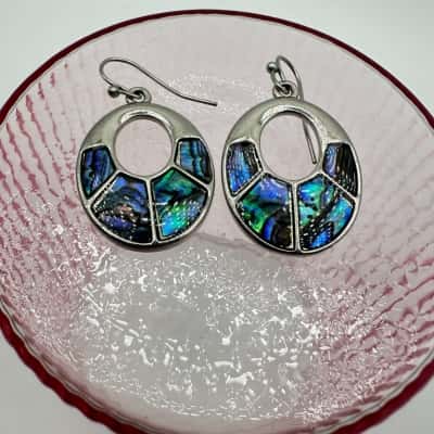  Paua Drop Earrings