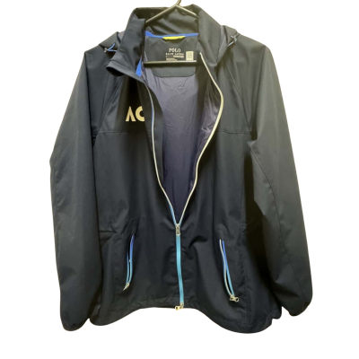 Polo Ralph Lauren Mens/Kids Size L Australian Open Hood Jacket Navy Blue / White 