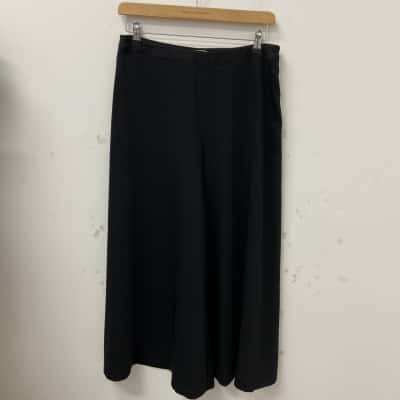 Veronika Maine Womens  Size 12 Culottes Black  