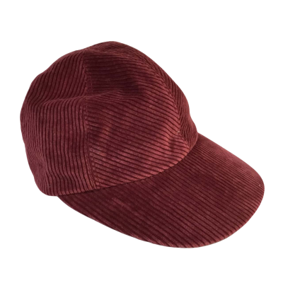 Helen  Kaminski Burgundy 100% Cotton Cap One Size