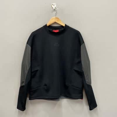 Nike Running  Mens  Jumper Size XL Black  / Grey 