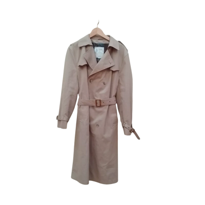 Womens London Fog Trench Coat Beige Size M/97R