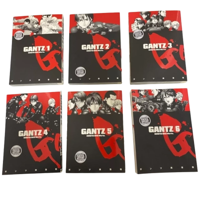 Gantz Book bundle volume 1-6