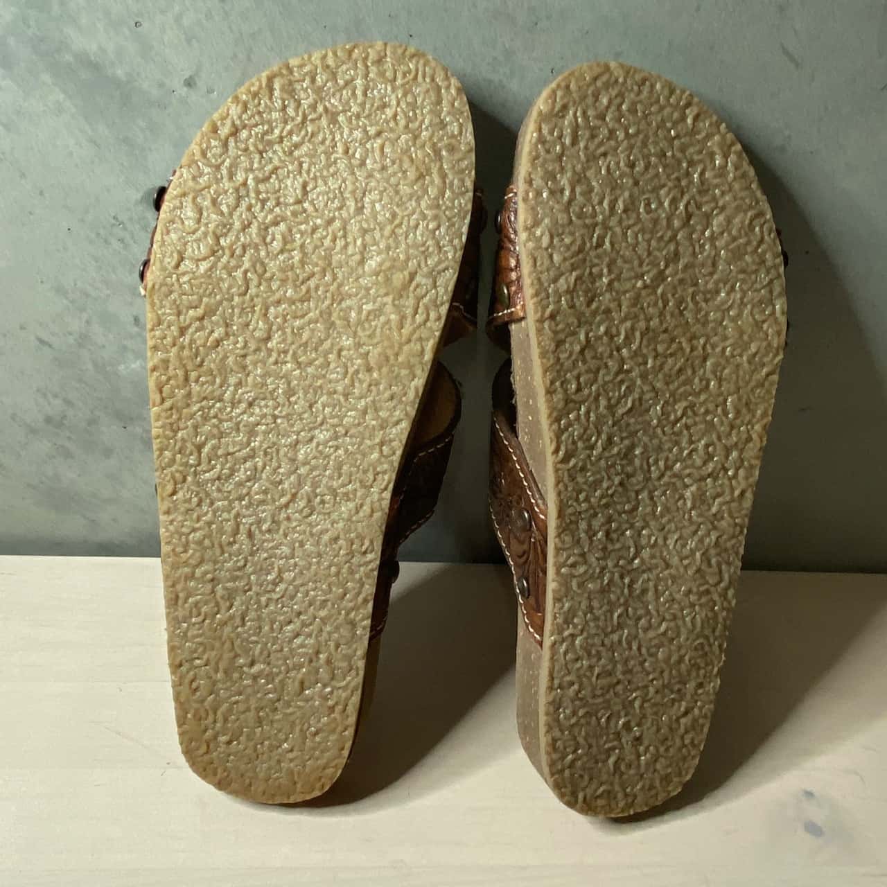 Roper Brown Slides Size EUR 40