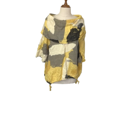 Donna Donna Womens  Size M / S Blouse Yellow 