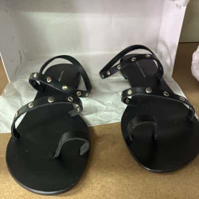 French Connection Womens Size 41 Sandals Black With Box