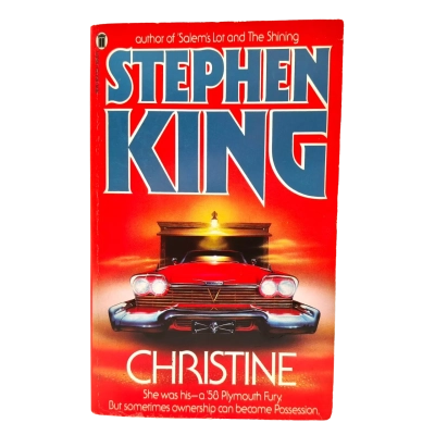 Christine By Stephen King Paper Back Book
