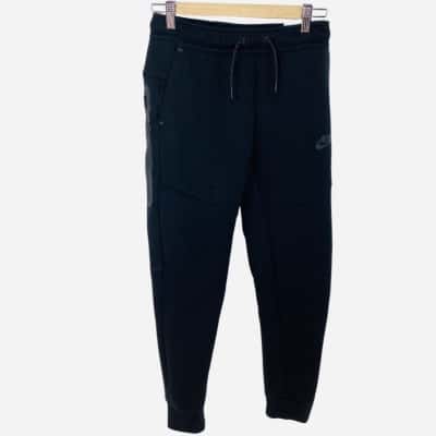 Nike Kids - Black Standard Fit Track Pants (Size M)