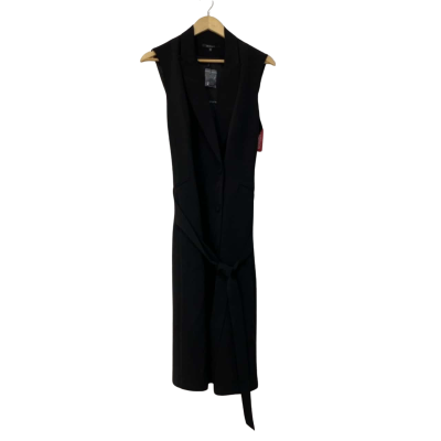 Portmans  Sleeveless Dress Size 16 Black  rrp$169.95