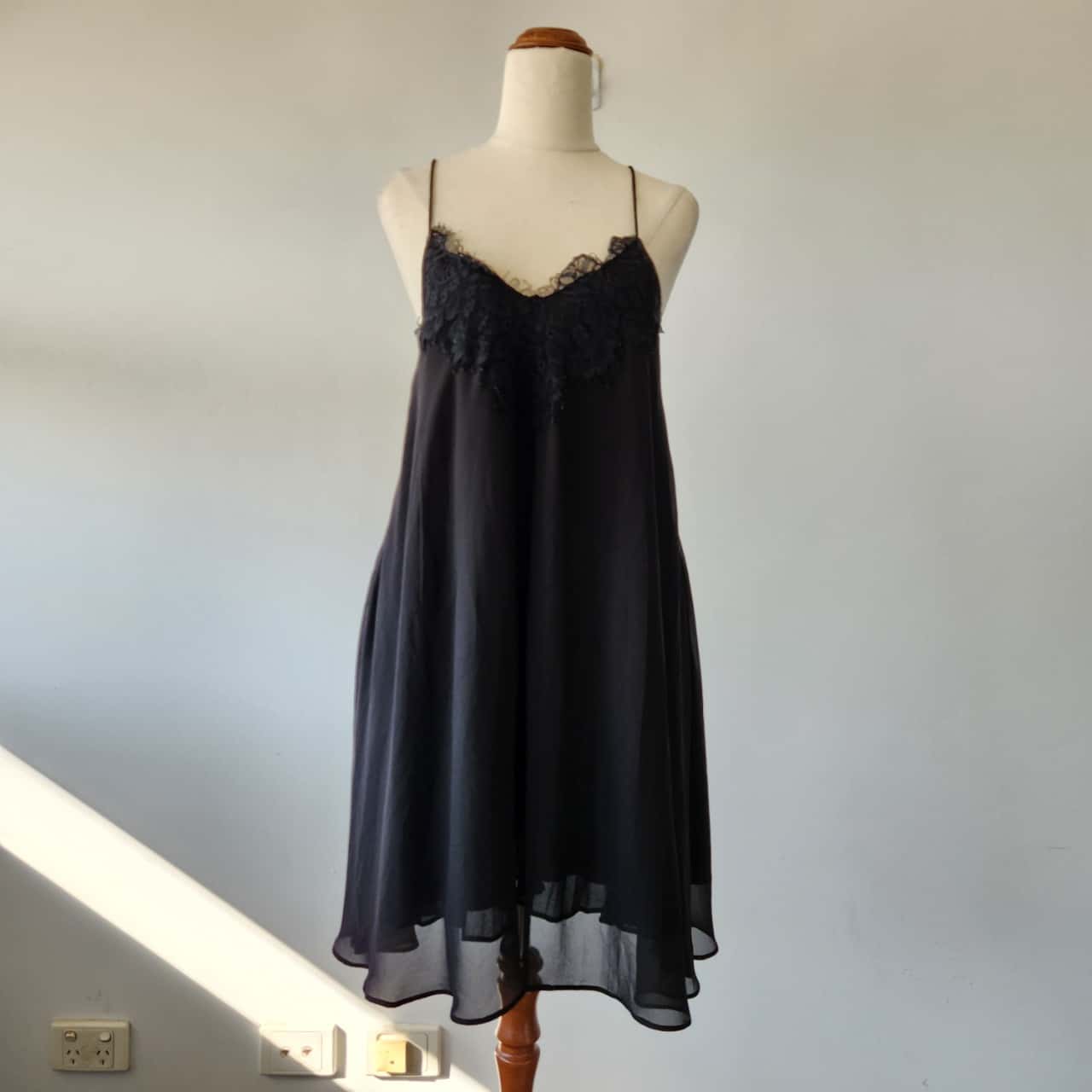 chinese dress ladies Celie Crochet Lace Mini Dress