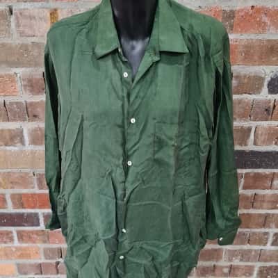 Saba - Mens Size One Size Long Sleeve Silk Shirt