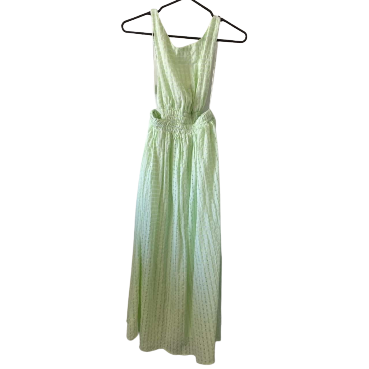 shareen collections green dress Flora Satin Mini Dress main image 1