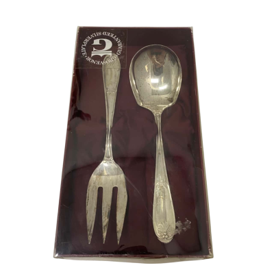 Grosvenor Seaford Silver-plate Salad Servers