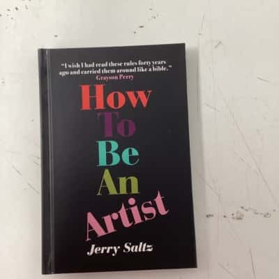 HOW TO BE AN ARTIST hard cover book