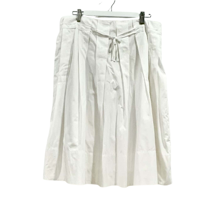 Country Road White Cotton Midi Skirt Size 12
