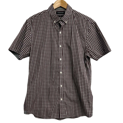 Country Road Mens Size M Red Checked Shirt