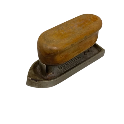 1920s British Boudoir travel iron