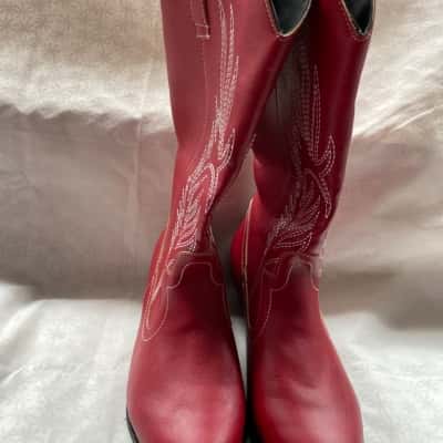 *NO BRAND - Women’s Size 41 Cowboy Boots Red 