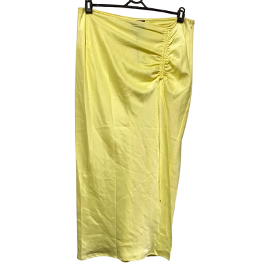 Alice In The Eve Womens  Size L Maxi Skirt Yellow 