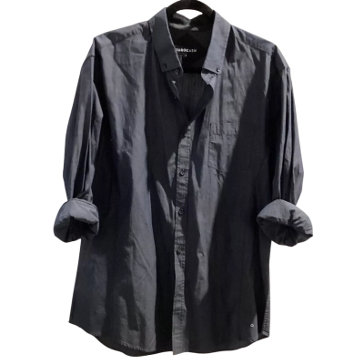 Tarocash Mens  Size L Business Shirt Black  