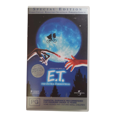 ET Special Edition VHS