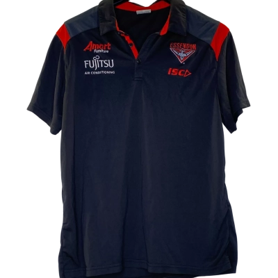 AFL ESSENDON BOMBERS 2019 Mens  Size XL T-Shirt Black  / Red 