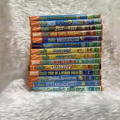 SpongeBob DVDs x 25