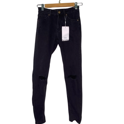 Womens  Size 36 Low Rise Jeans / Slim Fit Jeans Black  