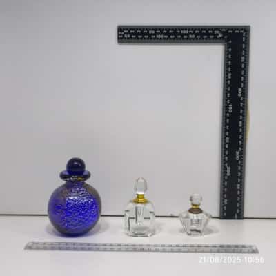 Trio Perfume Bottles Droppers 