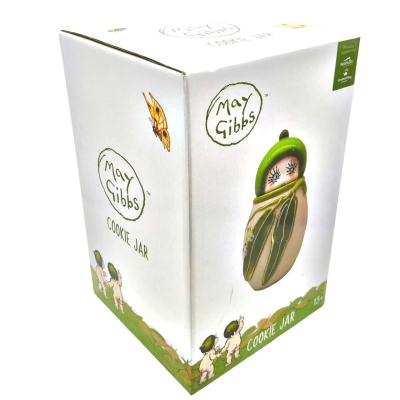 New May Gibbs Cookie Jar  (top shelf office)