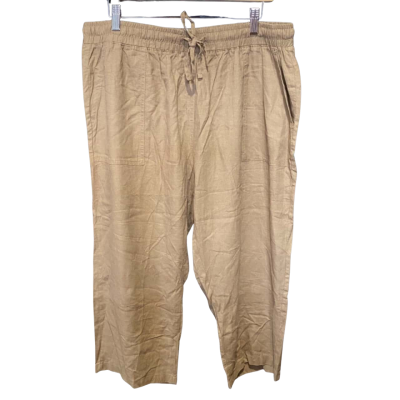 Grae Linen Size 16 Mocha Pants