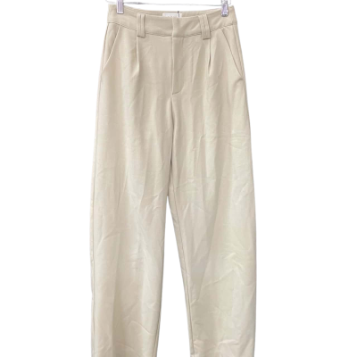 Dissh Womens  Size 8 Wide Leg Pants Beige 