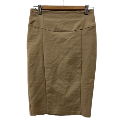 Forcast Womens  Size 8 Pencil Skirt Champagne